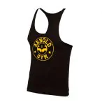 0000201 mens bodybuilding training muscle stringer black cool vest