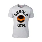 0000304 muscle iconic logo grey t shirt