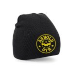 0000309 knit sport beanie black hat