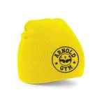 0000312 knit sport beanie yellow hat