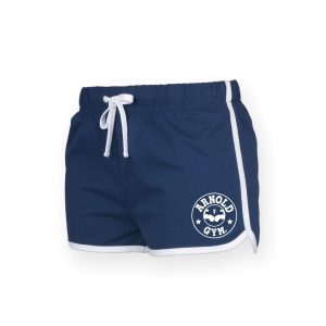 womens retro gym shorts