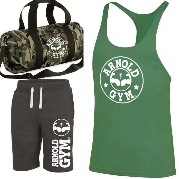 0000396 combined offer camouflage gym bag vertical design charcoal short green cool vest