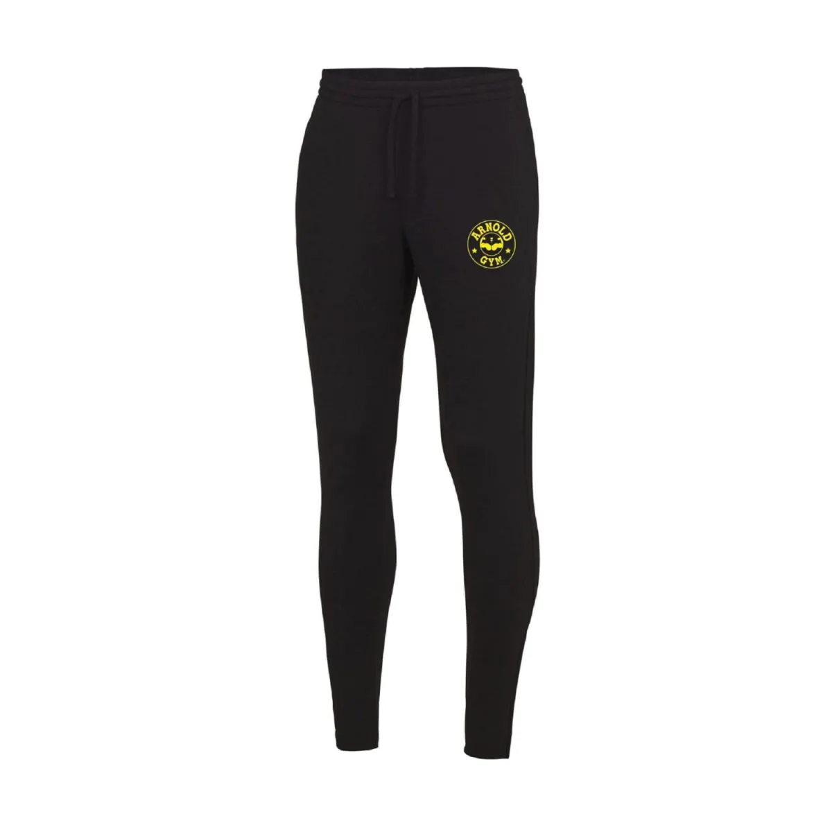 0000431 mens fitness athletic jogger black pants