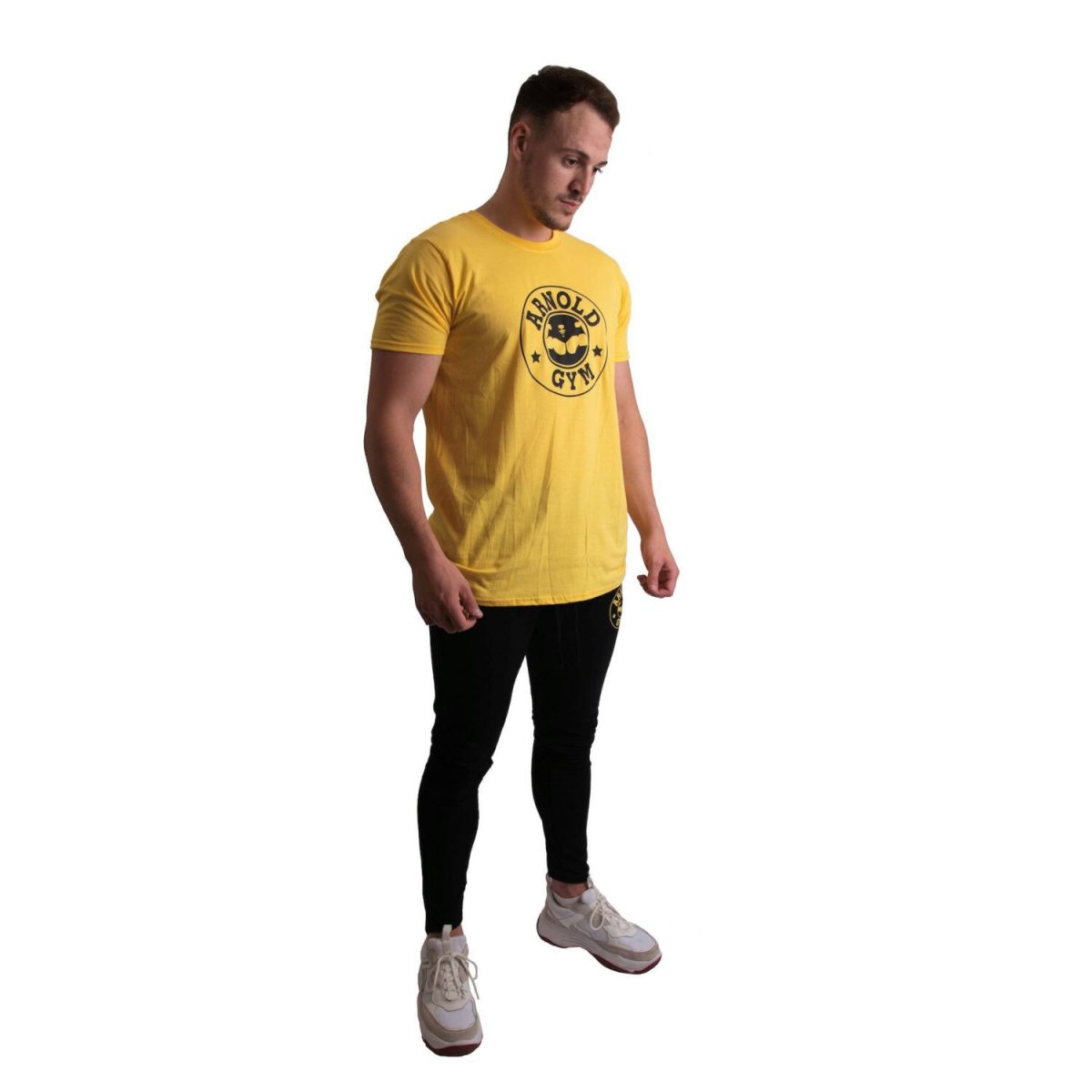 0000495 mens muscle gold t shirt