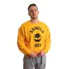 0000496 arnold gym muscle icon design gold sweatshirt top