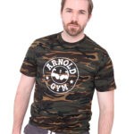 Arnold Gym Military Camouflage Training T Shirt
