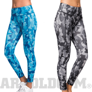 camouflage gym leggings twin