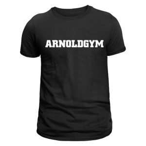 dutch gym t-shirt - arnold gym-black