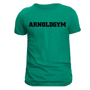 dutch gym t-shirt - arnold gym-irish green