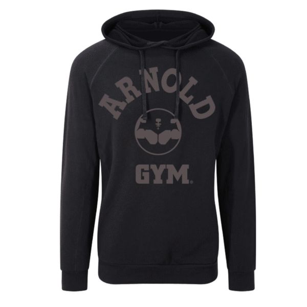 Legend Training Hooded Tops - Black - arnold gym