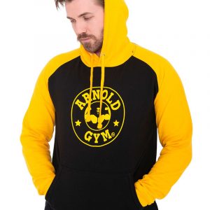 Arnold Gym Elite Fitness Contrast Pullover Hoodie
