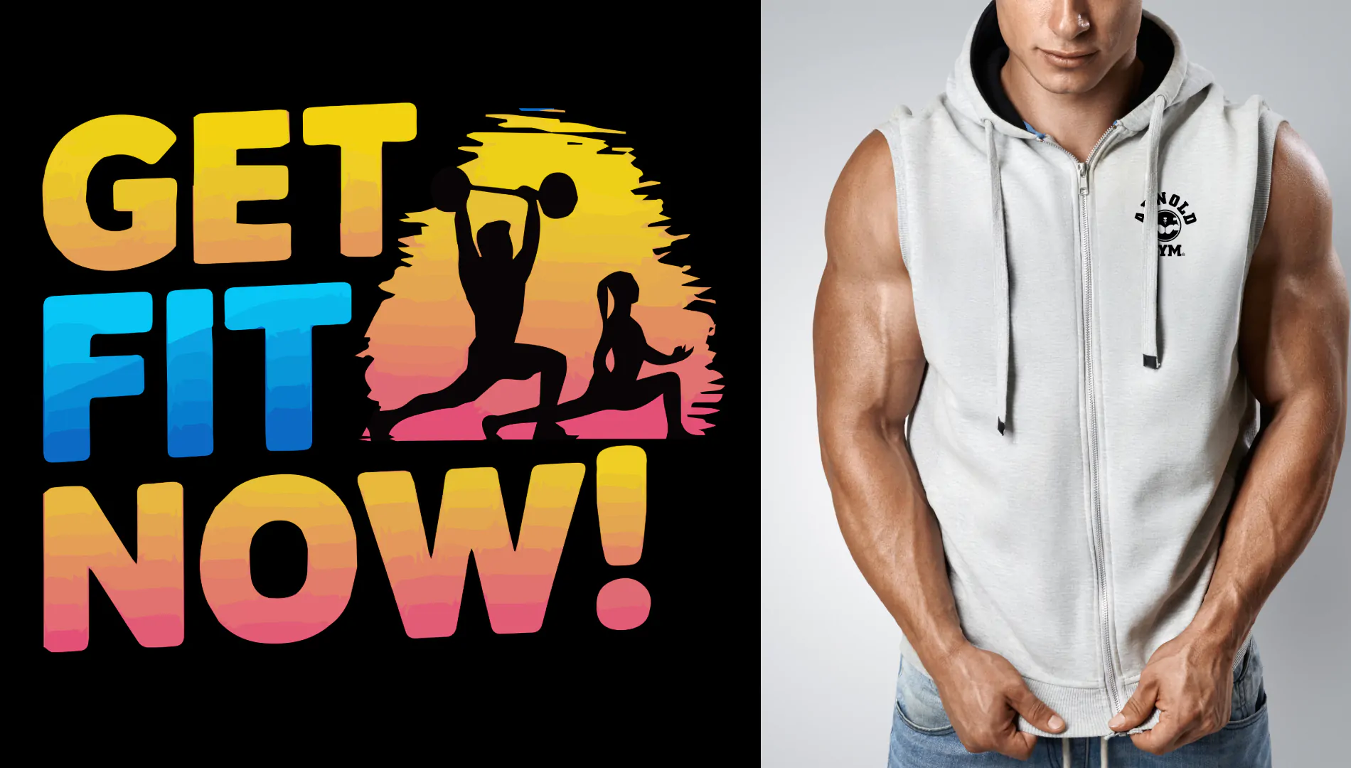 Gym Clothes: Hoodies 1 Gym Clothes - Hoodies-arnold gym