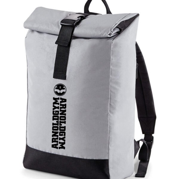gym backpack workout silver arnold gym bag