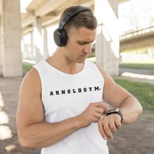 Best Gym Vests for Men - mens gym workout tanks white arnold gym
