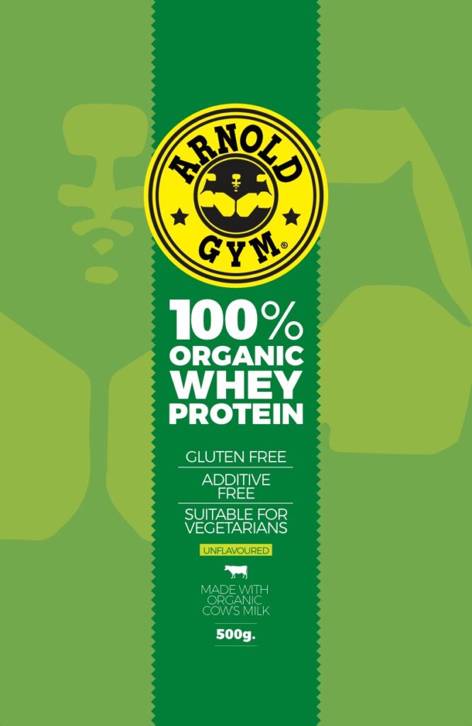 organic whey protein arnold gym