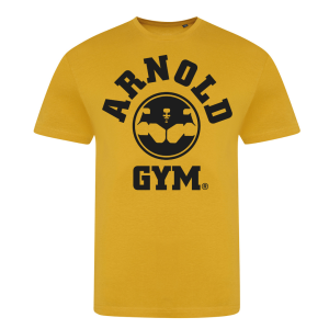 Legacy Bodybuilding Training T Shirts Arnold Gym mustard