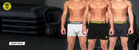 Arnold gym gear underwear