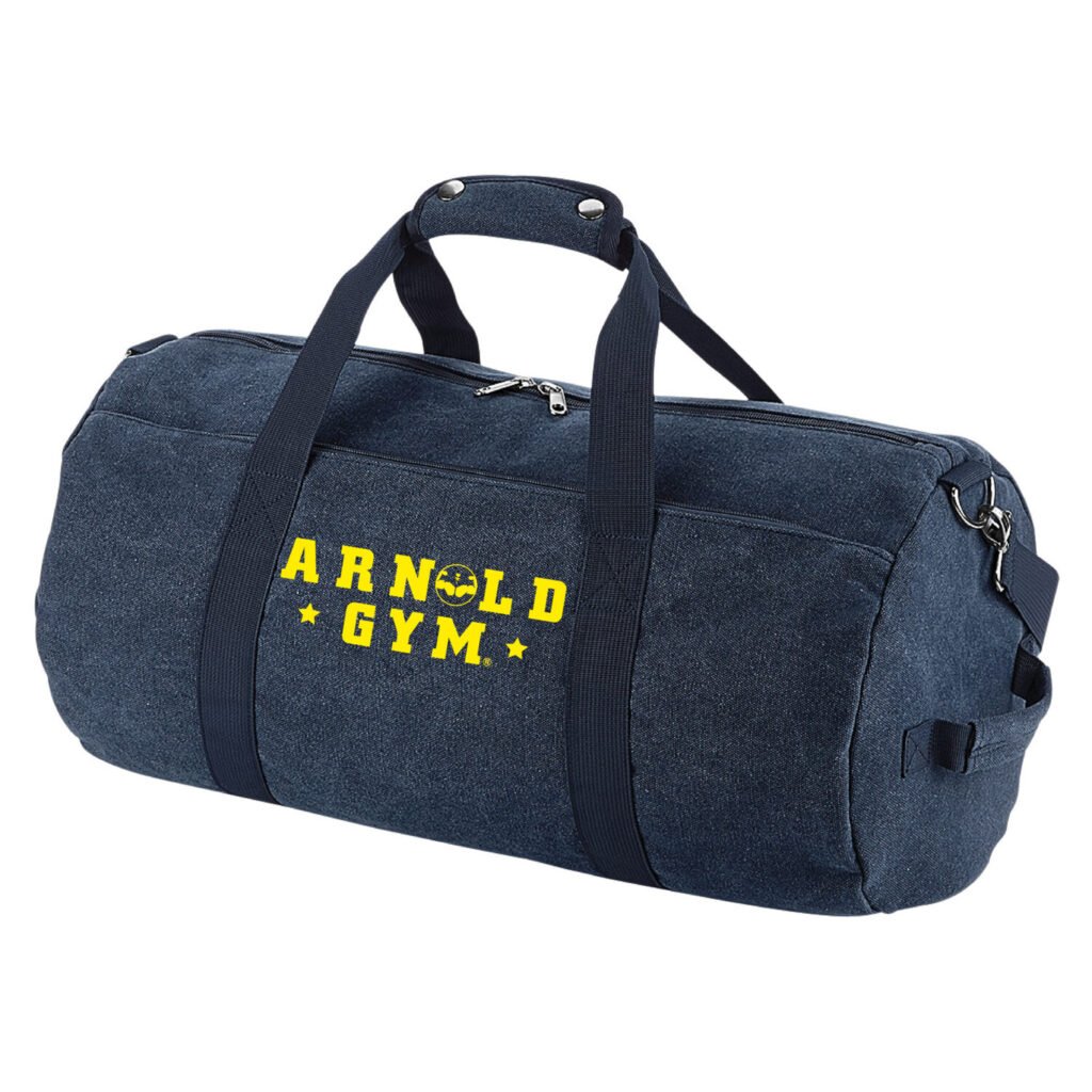 navy Gym Barrel Bag Arnold gym bag navy