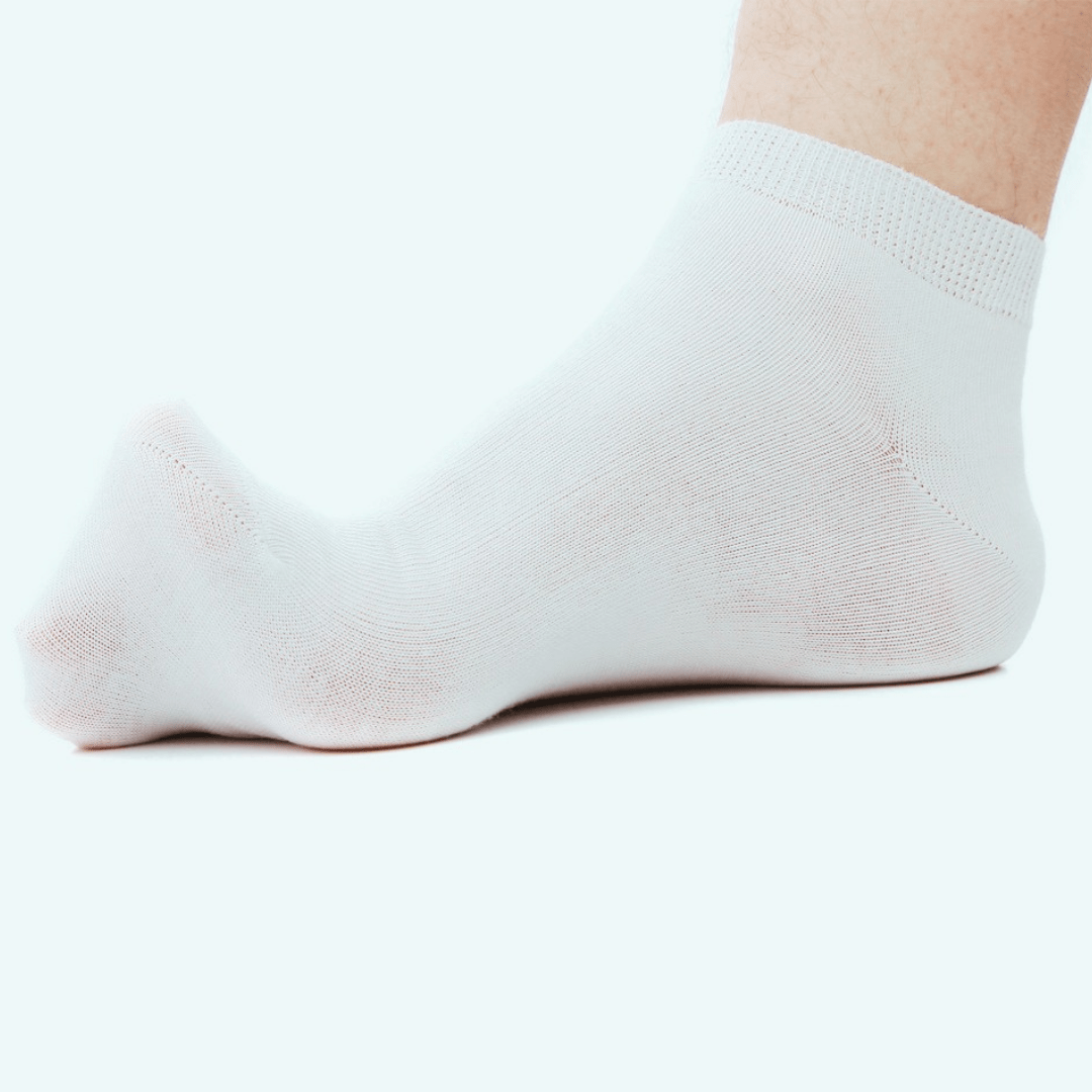 sports socks ankle white arnold gym