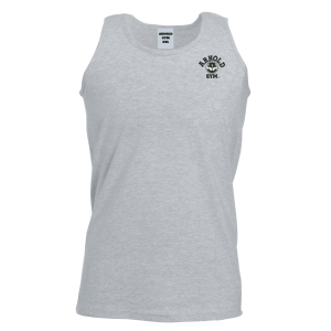 bodybuilding training vest grey arnold gym