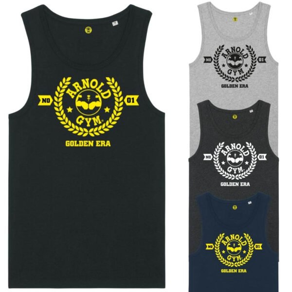 golden era bodybuilding vests colors arnold gym