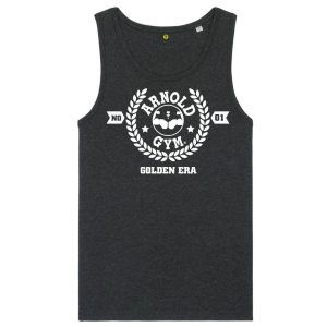 golden era stringer vest dark grey arnold gym