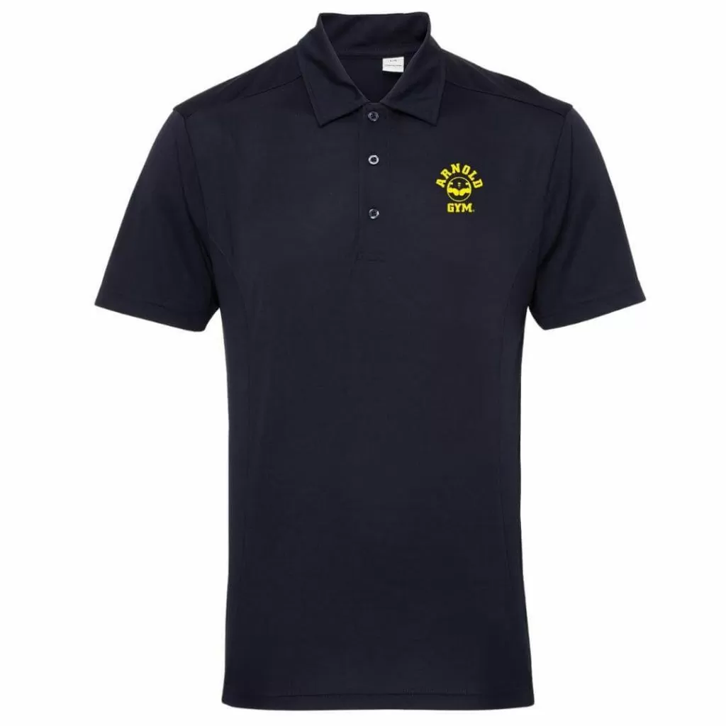 performance polo shirt navy