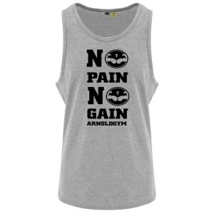 no-pain-no-gain-tank-top-arnold-gym-grey