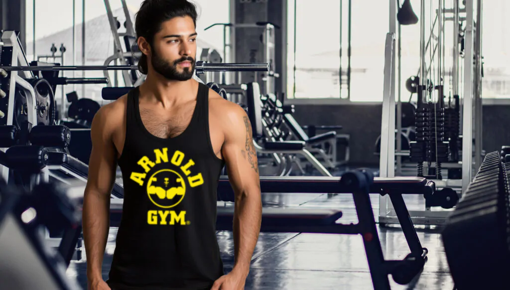 Legend Workout Stringer Vest - arnold gym