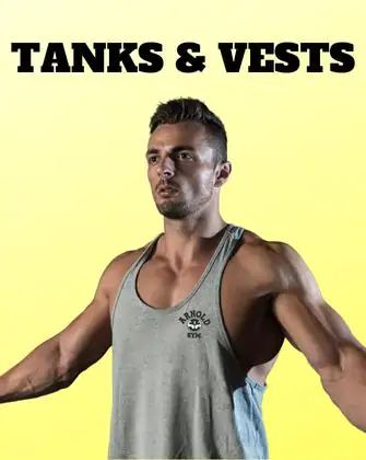 ARNOLD GYM VESTS
