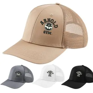 Arnold Gym Legacy Trucker Gym Hat Caps-Gym Caps