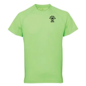 Men's performance tech gym t-shirt-arnold gym-green