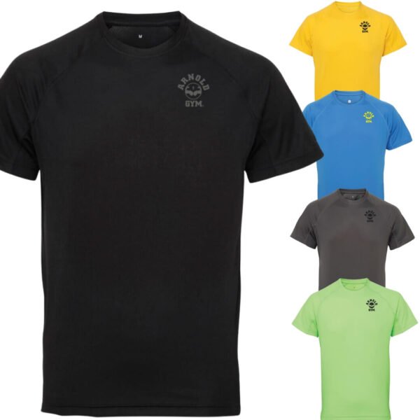 Men's performance gym t-shirt-men's gym t-shirt-arnold gym