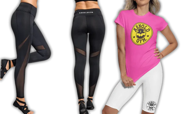 women's gym wear by arnold gym