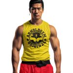 Arnoldgym-original-yellow tank-vest-2