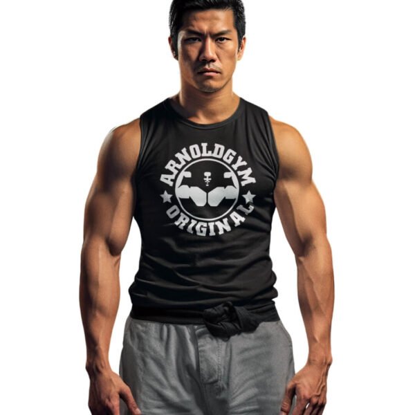 original training vest--original vest-black-white printed