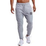 Arnold Gym Fitted player training joggers-grey-full