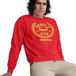 ARNOLD GYM ORIGINAL SWEATSHIRT-RED