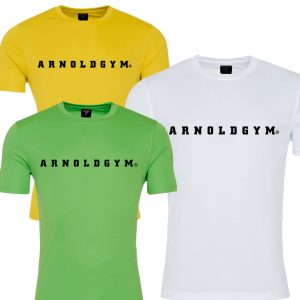 men's active training t-shirts bundle - arnold gym