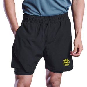 Arnold Gym double layer sports Shorts