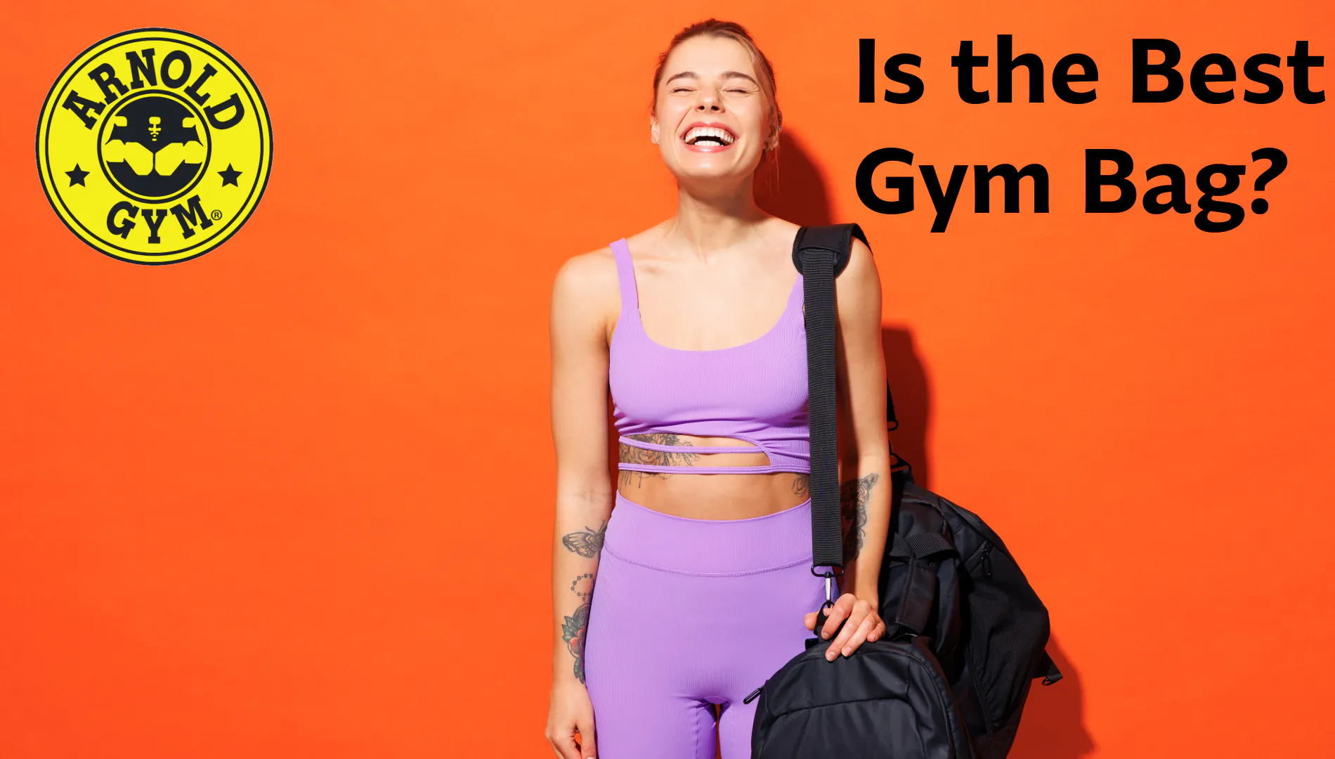 Athlete carrying the best gym bag after workout-arnold gym