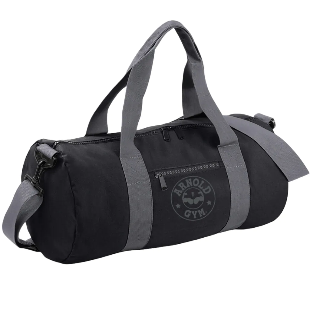 black barrel gym bag arnold gym
