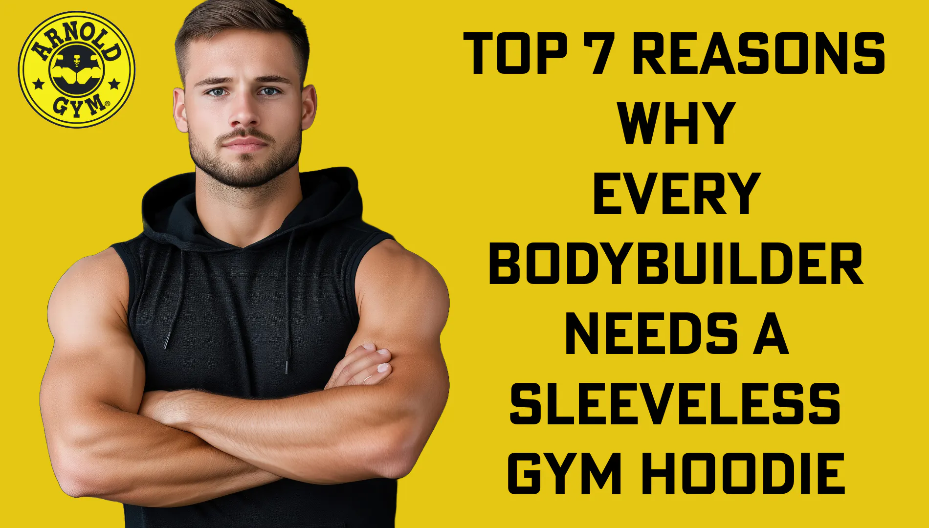 Top 7 Reasons Why Every Bodybuilder Needs a Sleeveless Hoodie