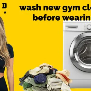 wash new gym clothes before wearing-washing new activewear