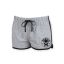 0000352 ladies retro muscle fitness training classic grey short