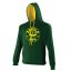 BODY BUILDING fitness hoodie - forest-arnold gym