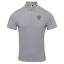 sports polo shirt.Men's Athletic Antimicrobial Polo Grey Arnold Gym