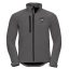fitness softshell jacket grey - arnold gym
